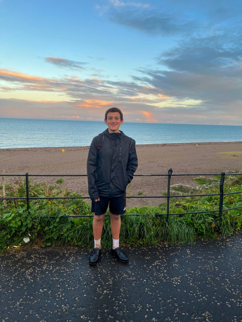 alumno 4º ESO durante su estancia en Irlanda