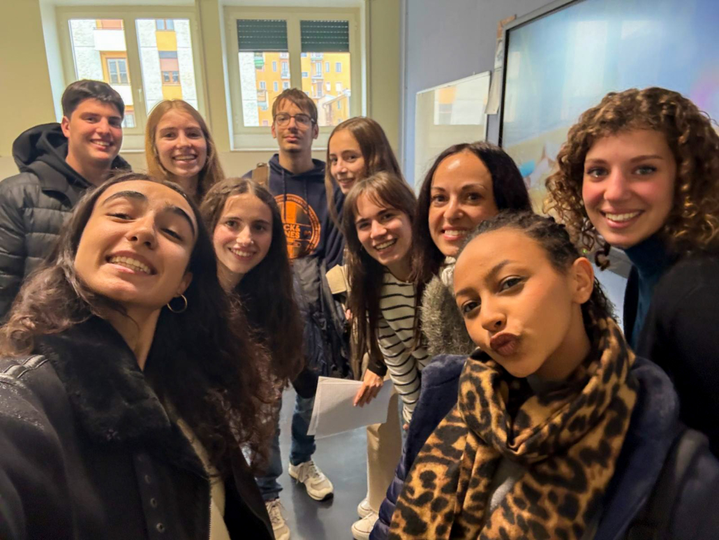 alumnos de estancia en milán