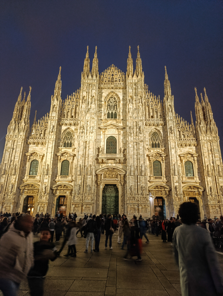 alumnos de estancia en Milán