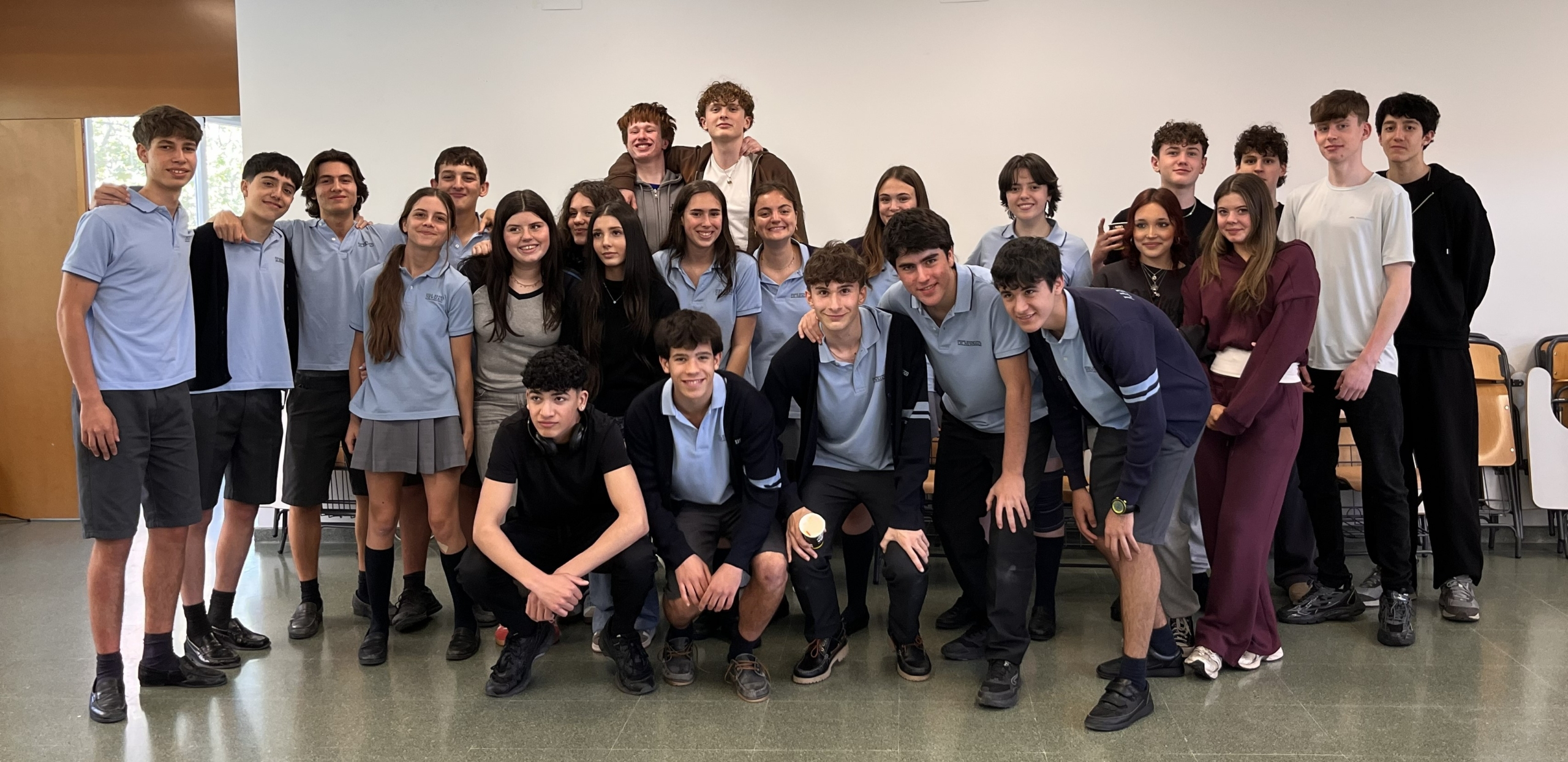 alumnos irlandeses del greystones community college